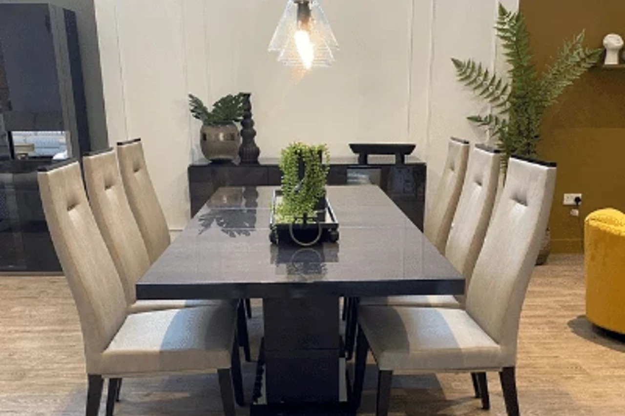 Dining Table At Doorway